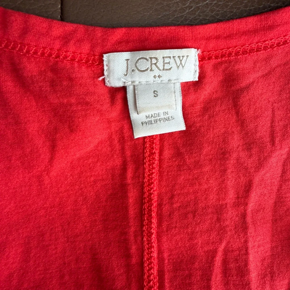 J. Crew Red Mini Dress